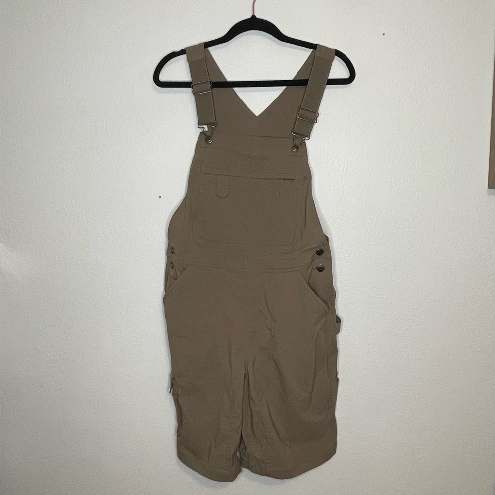 Duluth Trading Co. Women's Heirloom Gardening Short Overalls - Size Small